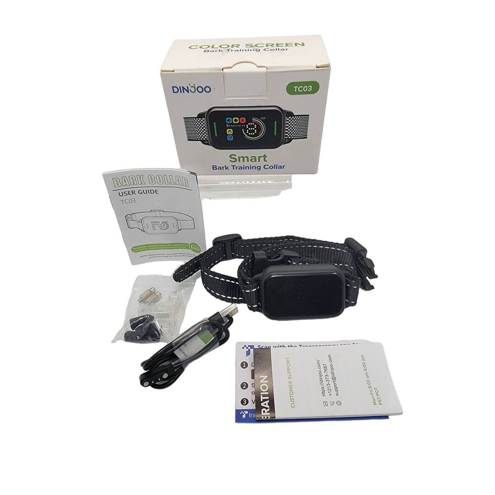 Bark Training Collar Dinjoo - "tc03" Smart Bark Training Collar